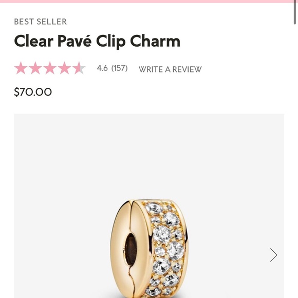 NEW Pandora Moments Studded Chain Bracelet **GOLD** Valued at $750! - Picture 8 of 9